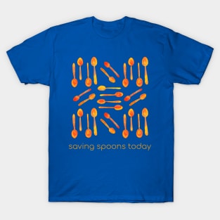 Saving Spoons (Orange) T-Shirt